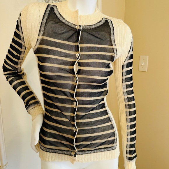 Jean-Paul Gaultier Knits Oatmeal Ribbed Knit - Picture 2 of 13